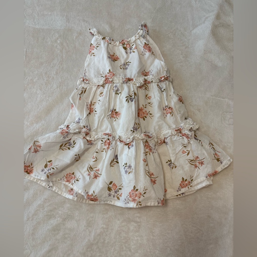 Catherine Malandrio halter top summer dress sundress 24months 2T floral print - Picture 1 of 5